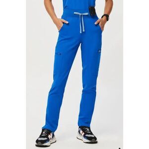 Figs yola pants scrub bottoms size XS/P blue
